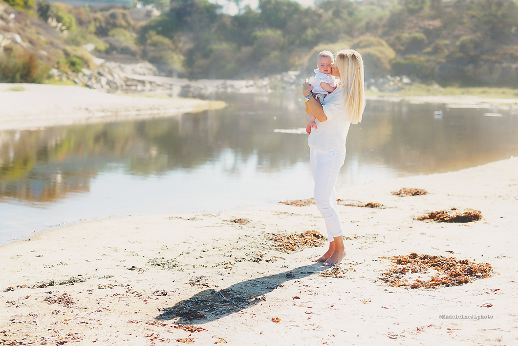 Orange County family beach session | Orange County family and kids photographer